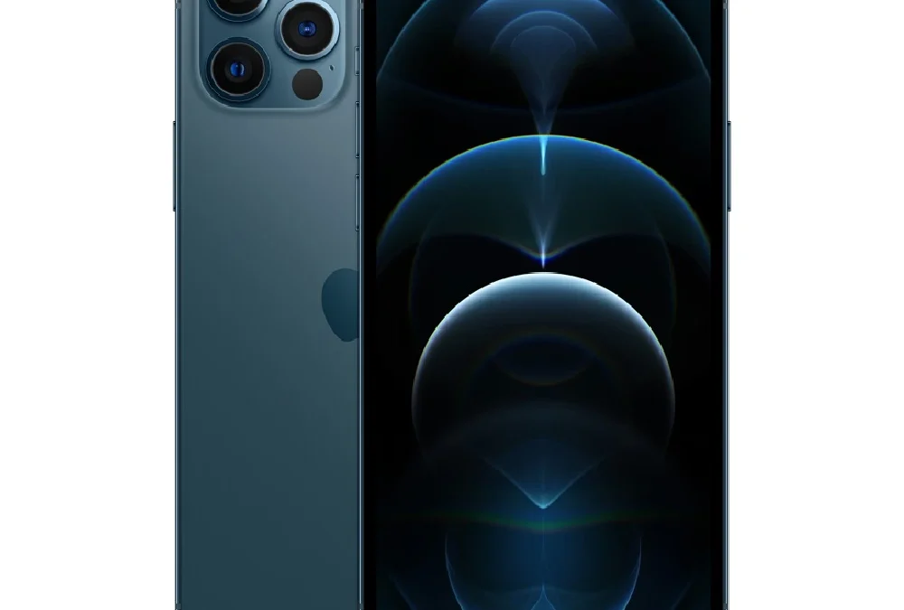 iPhone 12 Pro Max 128GB Azul Bateria 100 Reacondicionado