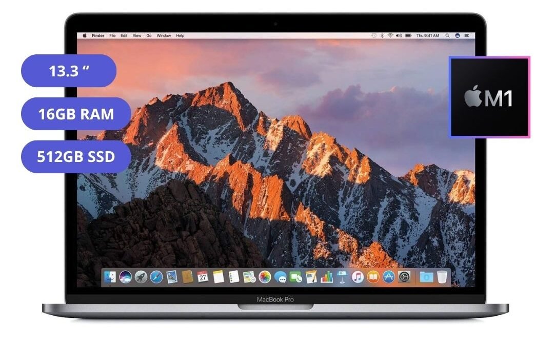 MacBook Pro 2020 M1 A2338 16GB RAM 512GB SSD 13.3