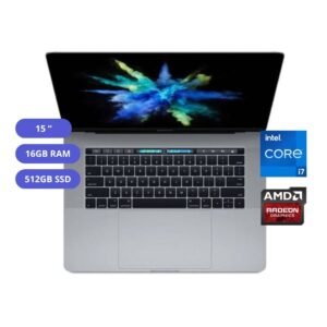 MacBook Pro 2019 Core i7 16GB RAM 512GB SSD 15 pulg 4GB VIDEO