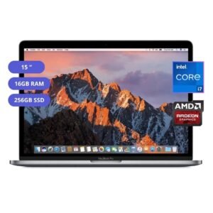 MacBook Pro 2019 Core i7 A1990 16GB RAM 256GB SSD 15 4GB VIDEO