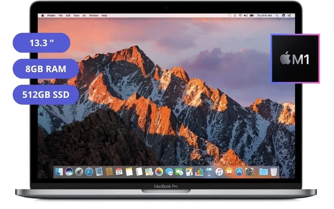 MacBook Pro 2020 M1 8GB RAM 512GB SSD 13.3